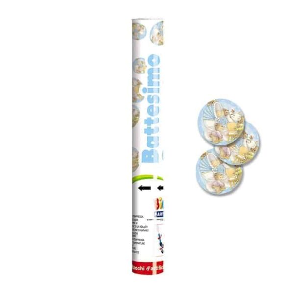 Sparacoriandoli Mio Battesimo Orsetto Azzurro