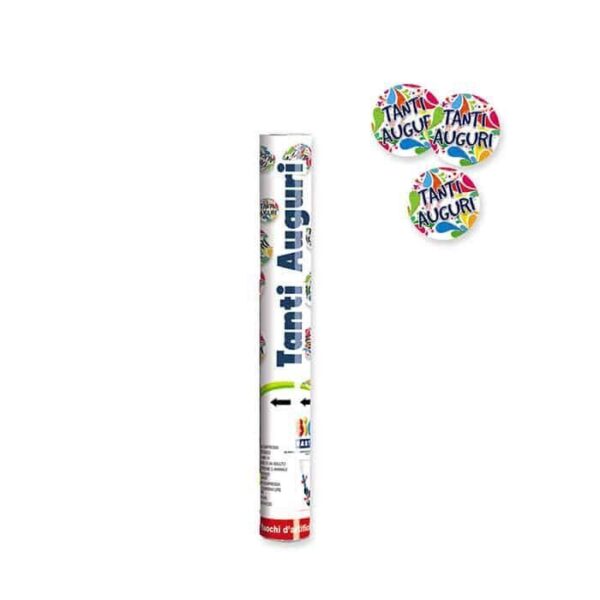 Sparacoriandoli Sagomato Tanti Auguri