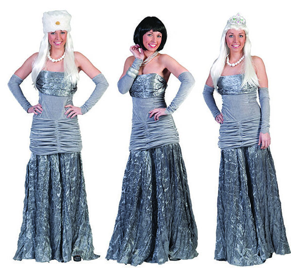Costume da Donna Elegante Argento
