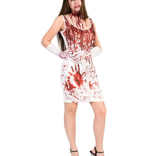 Costume da Donna Zombie Insanguinata