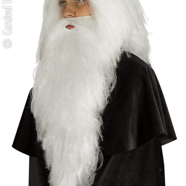 Barba Bianca Lunga da Babbo Natale