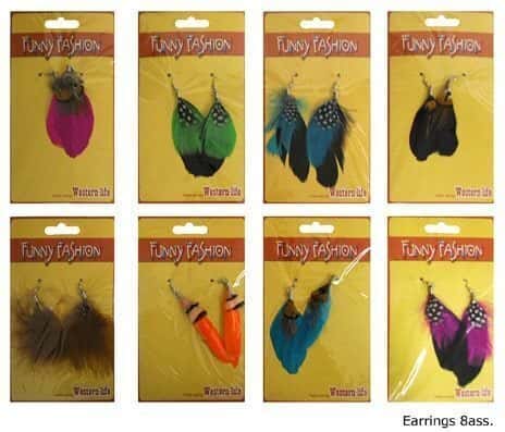 Orecchini Indiani Colori Misti