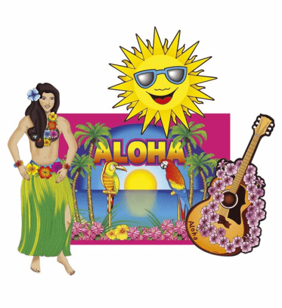 Kit Decorazioni Hawaiane