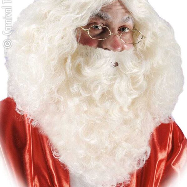 Barba da Babbo Natale Avorio Corta