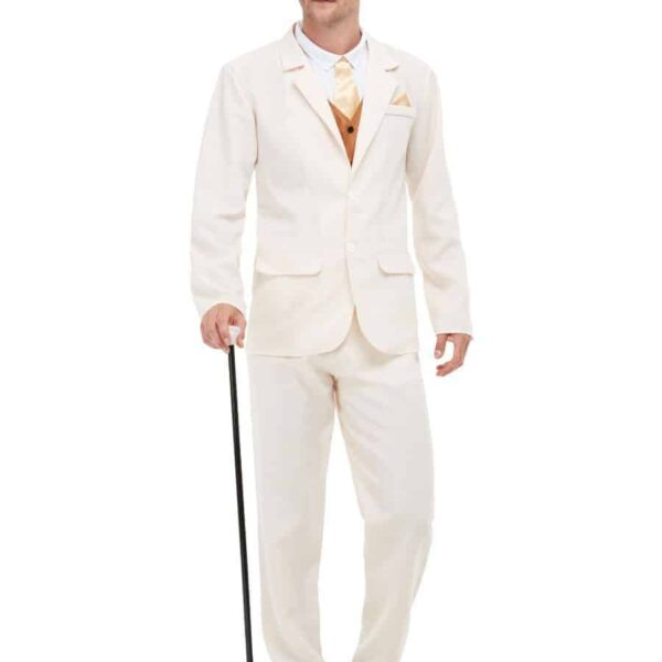 Costume da Gangster Bianco