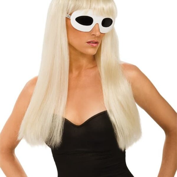 Parrucca Bionda da Lady Gaga
