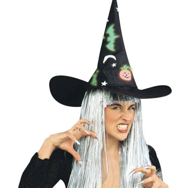 Cappello da Strega Fosforescente