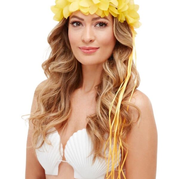 Fascia per Capelli Hawaiana Colori Assortiti