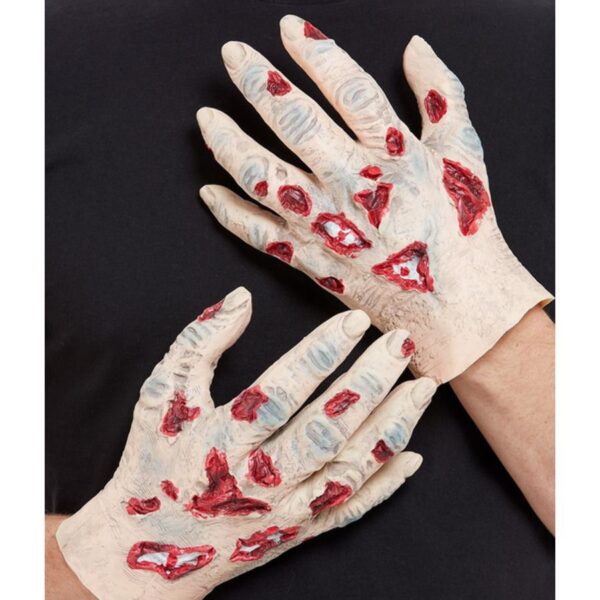 Guanti in Lattice Mani da Zombie