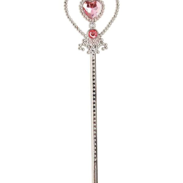 Bacchetta da Principessa a Forma di Cuore Rosa