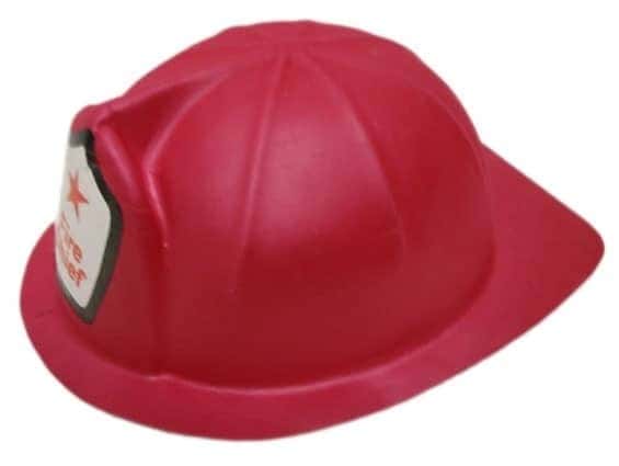 Elmetto Rosso da Pompiere