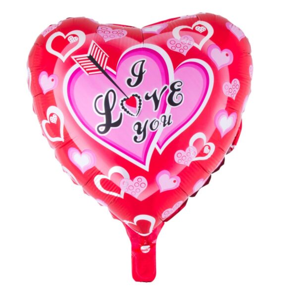 Palloncino in Mylar a Cuore I Love You