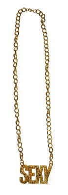 Collana Oro con Medaglione Sexy