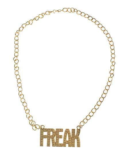 Collana Oro con Medaglione Freak