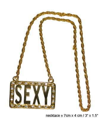 Collana Oro con Medaglione Sexy