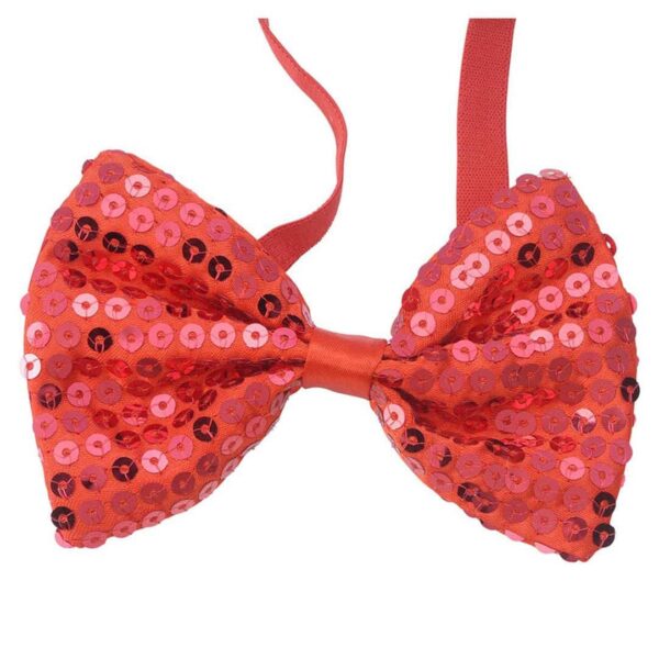 Papillon Rosso in Pailletttes