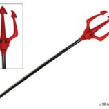 Forcone Tridente Rosso da Diavolo Piccolo