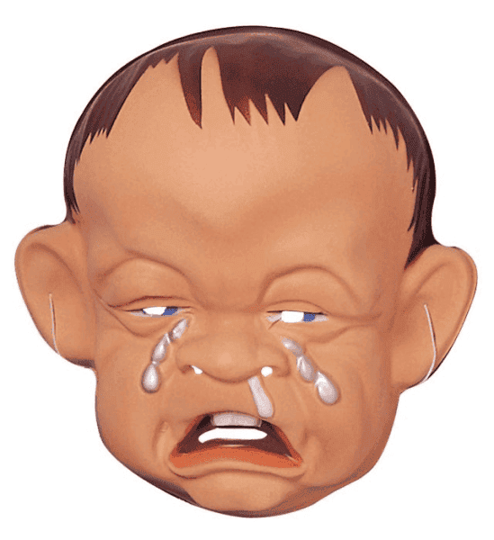 Maschera da Bambino Triste