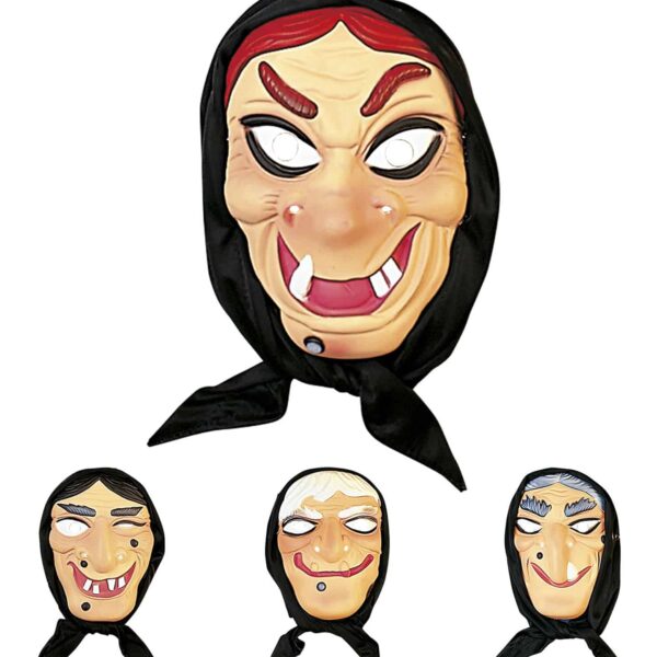 Maschera da Befana in Plastica