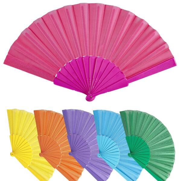 Ventaglio in Tessuto Colori Assortiti
