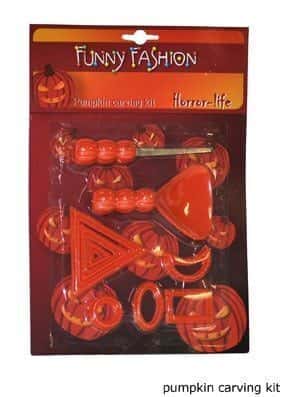 Kit Intaglio Zucca di Halloween