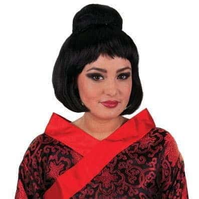 Parrucca Nera da Geisha