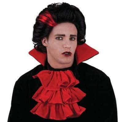 Parrucca Nera da Vampiro