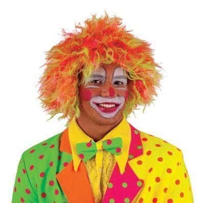 Parrucca Multicolore da Clown