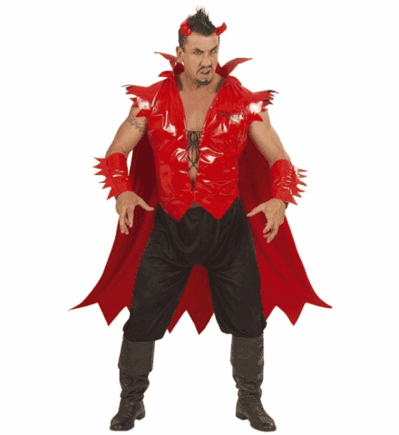 Costume da Diavolo Luminoso