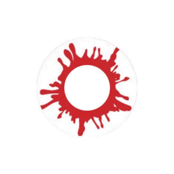 Lenti a Contatto Giornaliere Zombie Red