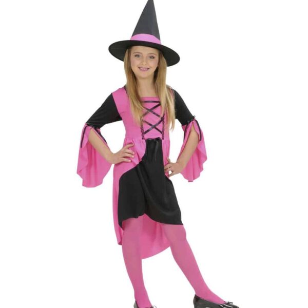 Costume da Strega Rosa