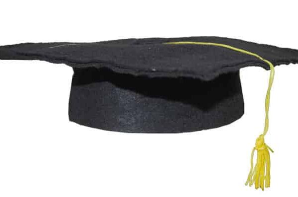 Cappello Nero da Laureato da Bambini
