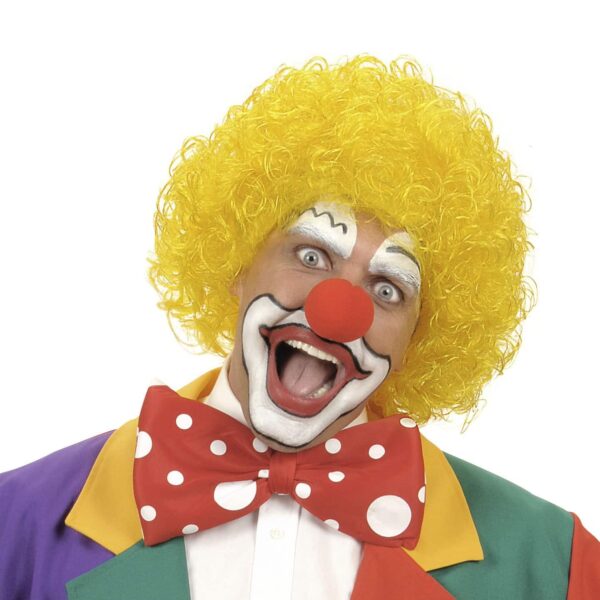 Parrucca da Clown Gialla
