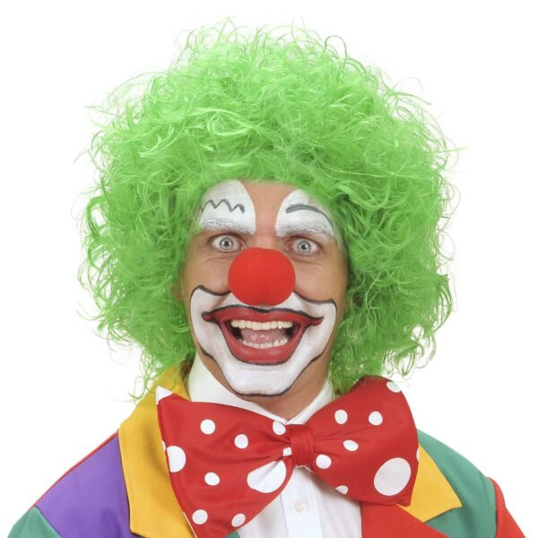 Parrucca da Clown Verde