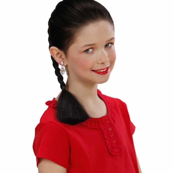 Extentions Con Treccia Nera
