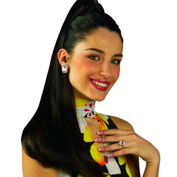 Extensions Coda Liscia Lunga Nera