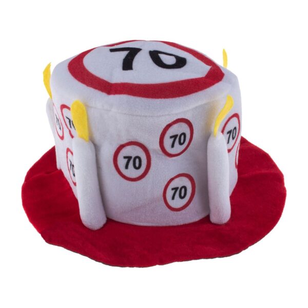 Cappello Compleanno con Numero 70