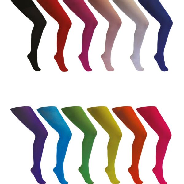 Collant Opaco Colori Assortiti