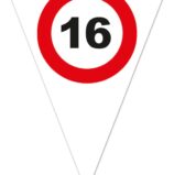 Festone Bandierina Numero Limite 16