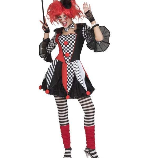 Costume da Clown Joker Harlequin
