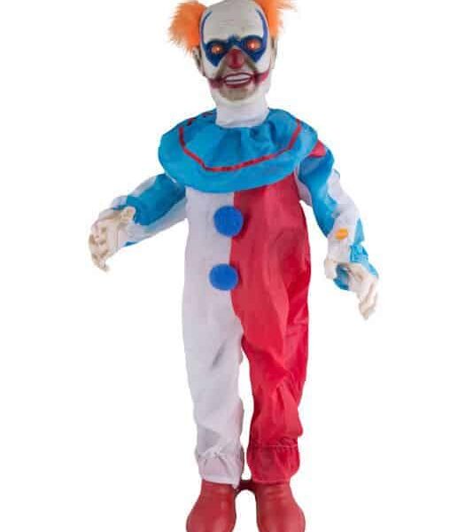 Clown Malvagio Piccolo Con Suoni e Movimenti da Appendere