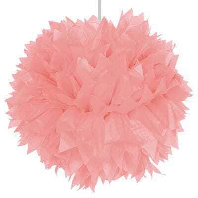 Festone Fluffy Rosa Pastello Piccolo