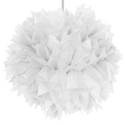 Festone Fluffy Bianco Piccolo
