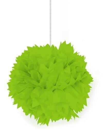 Festone Fluffy Verde Lime Piccolo
