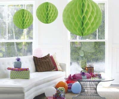 Globo a Nido D'Ape Verde Lime