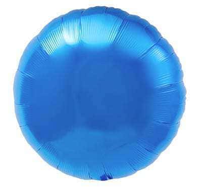 Palloncino Mylar Tondo Blu
