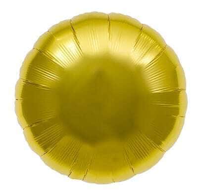 Palloncino Mylar Tondo Oro