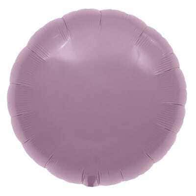 Palloncino Mylar Tondo Lilla