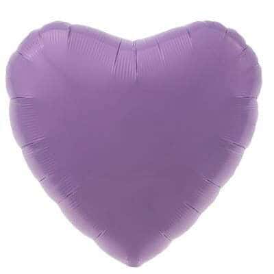 Palloncino Mylar Cuore Lilla