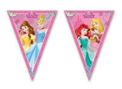 Festone Bandierina Principesse Disney